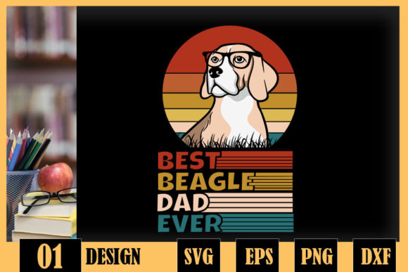 Dog Vintage Best Beagle Dad Ever: A Crafts and Graphics Review