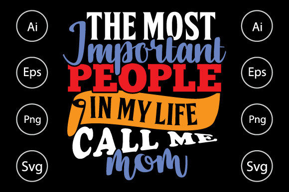 Mom Life, Mother Typography T Shirt Graphics for Crafts