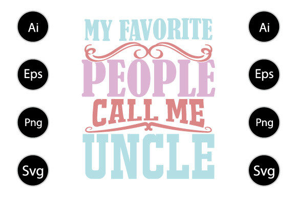 My Favorite People Call Me Uncle Embroidery Review