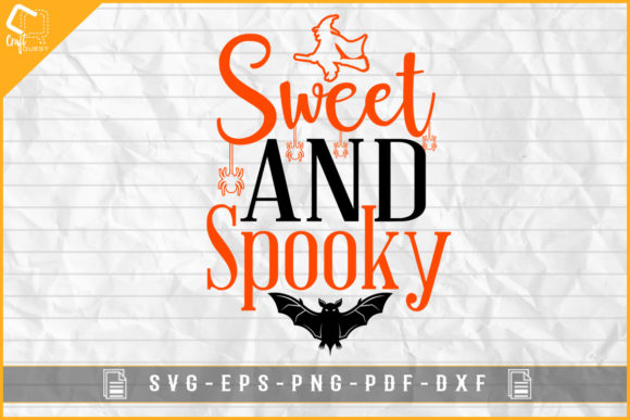 Sweet and Spooky Halloween Sublimation Graphics for Crafts